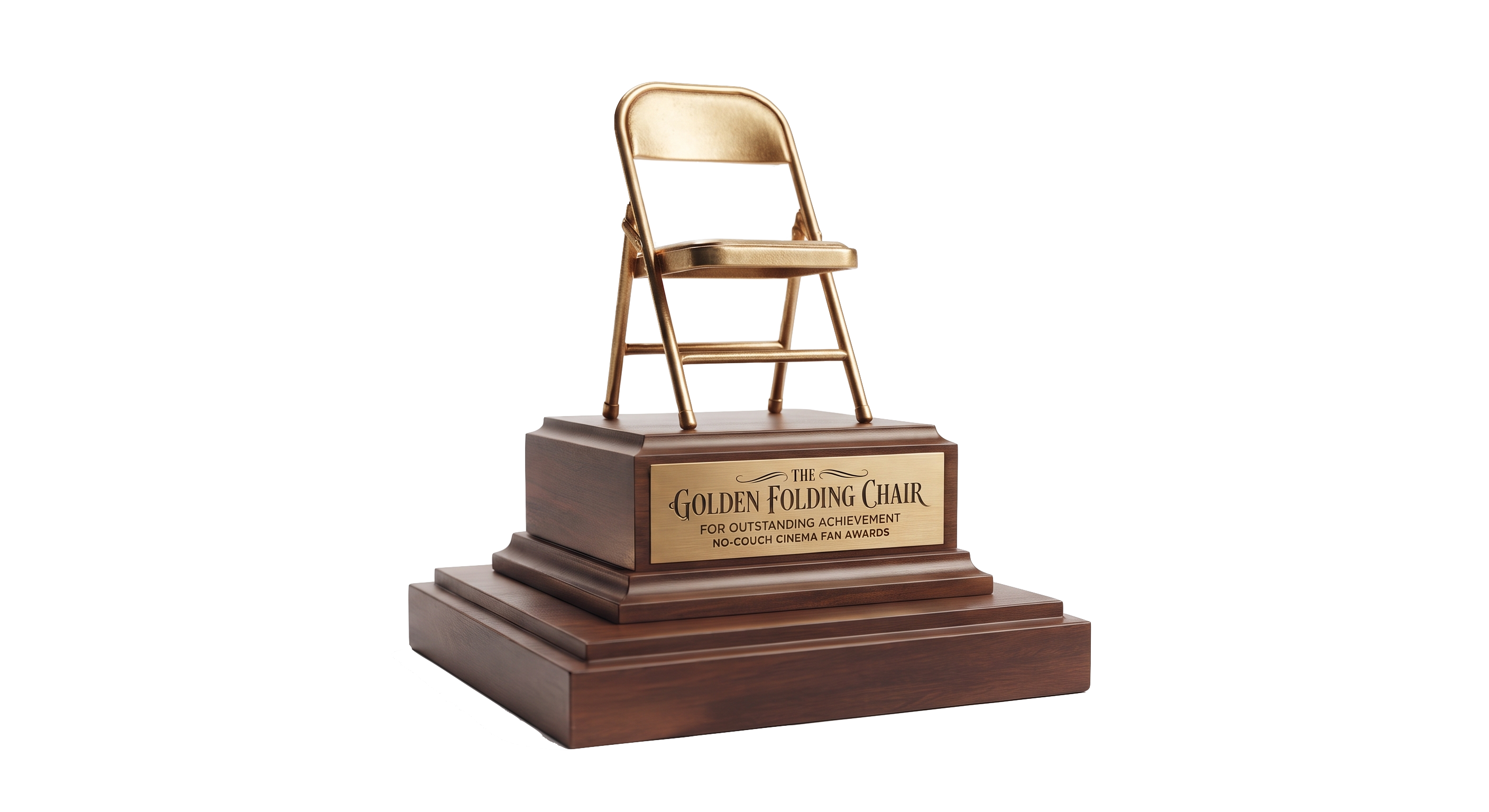The Golden Folding Chair Trophy